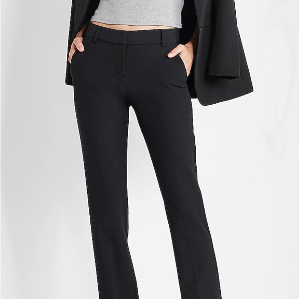 Express Editor Flat Front Trouser Slack - image 1